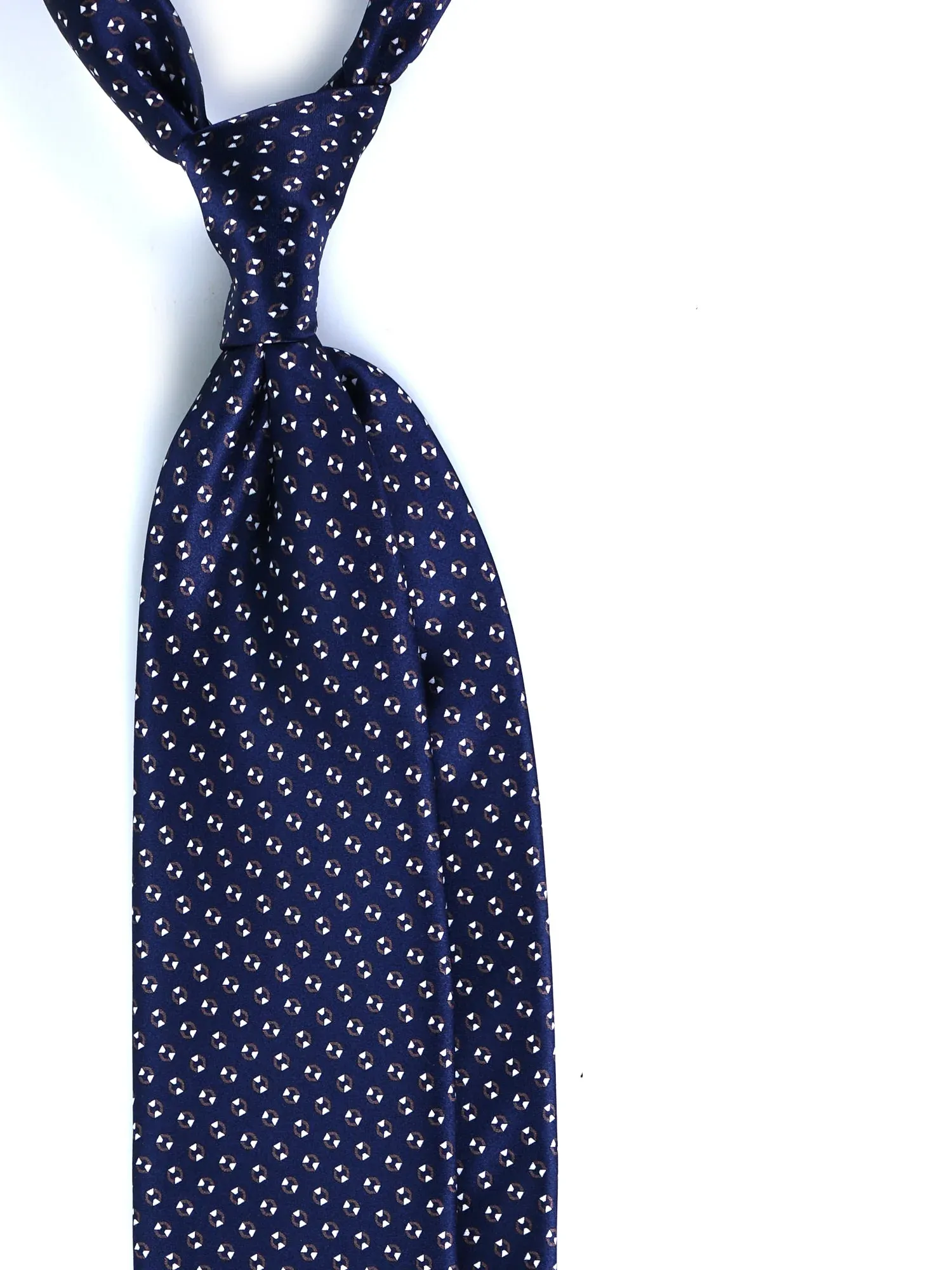 R19 - Dark Blue and Grey - Satin Silk