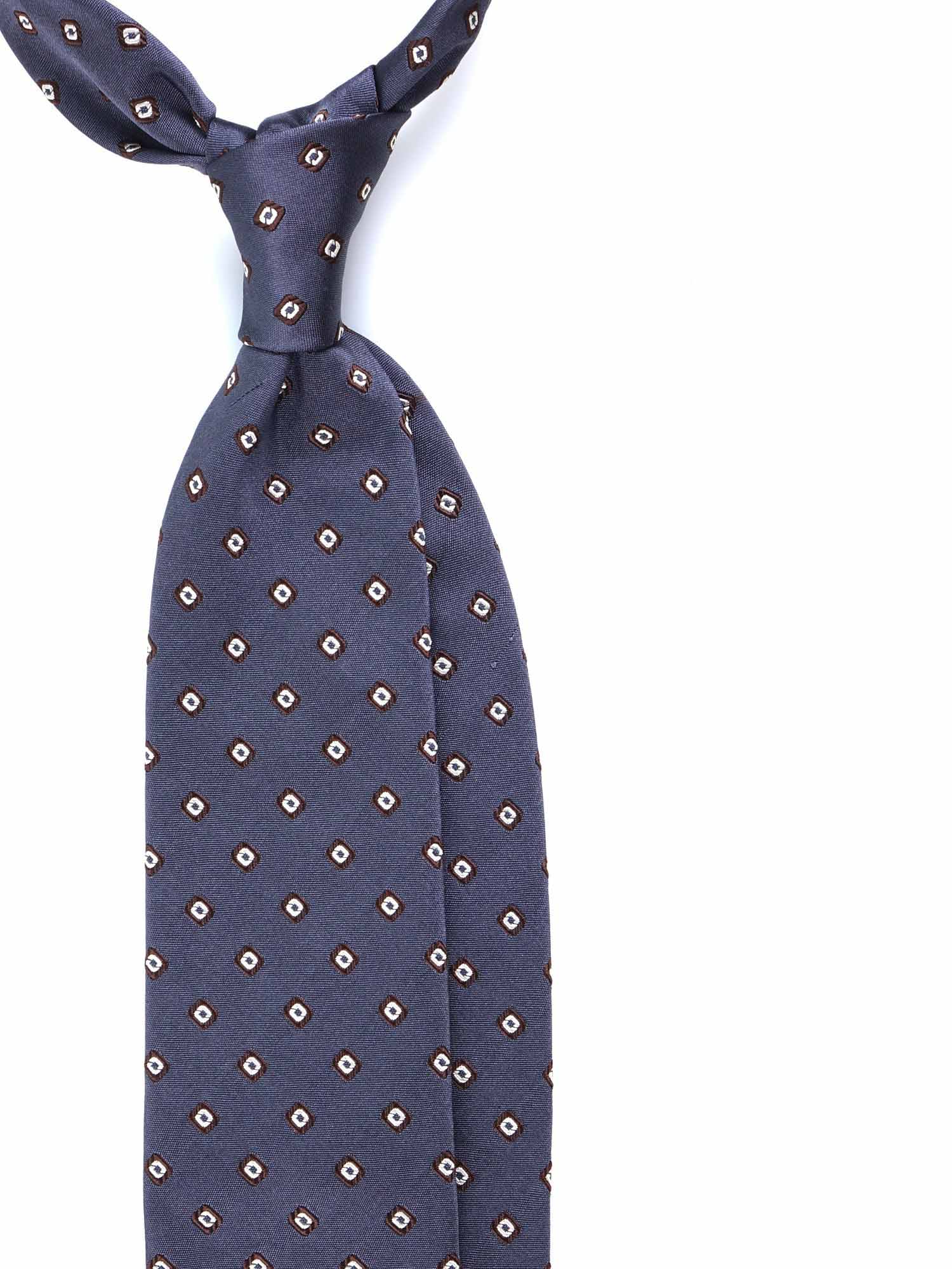 R34 GREY WITH SMALL PATTERNS - SILK/COTTON