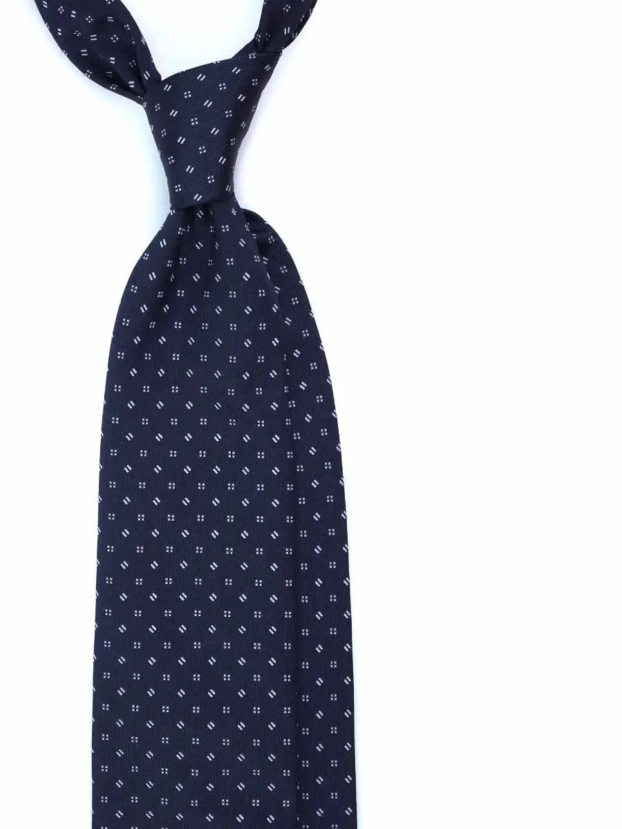 Dark Blue With Squares